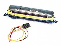 Digitaldecoder für Spur Z Lokomotiven: Moderne Digitaldecoder passen auch in Spur Z Loks.